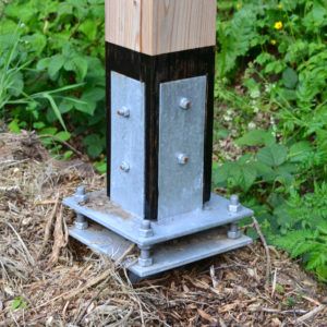 houten lamp