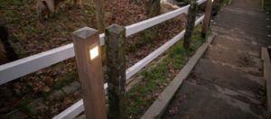 lamp in paal