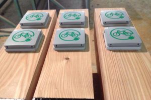 maken houten buiten verlichting