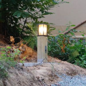 houten sfeerverlichting